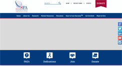 Desktop Screenshot of curesarcoma.org